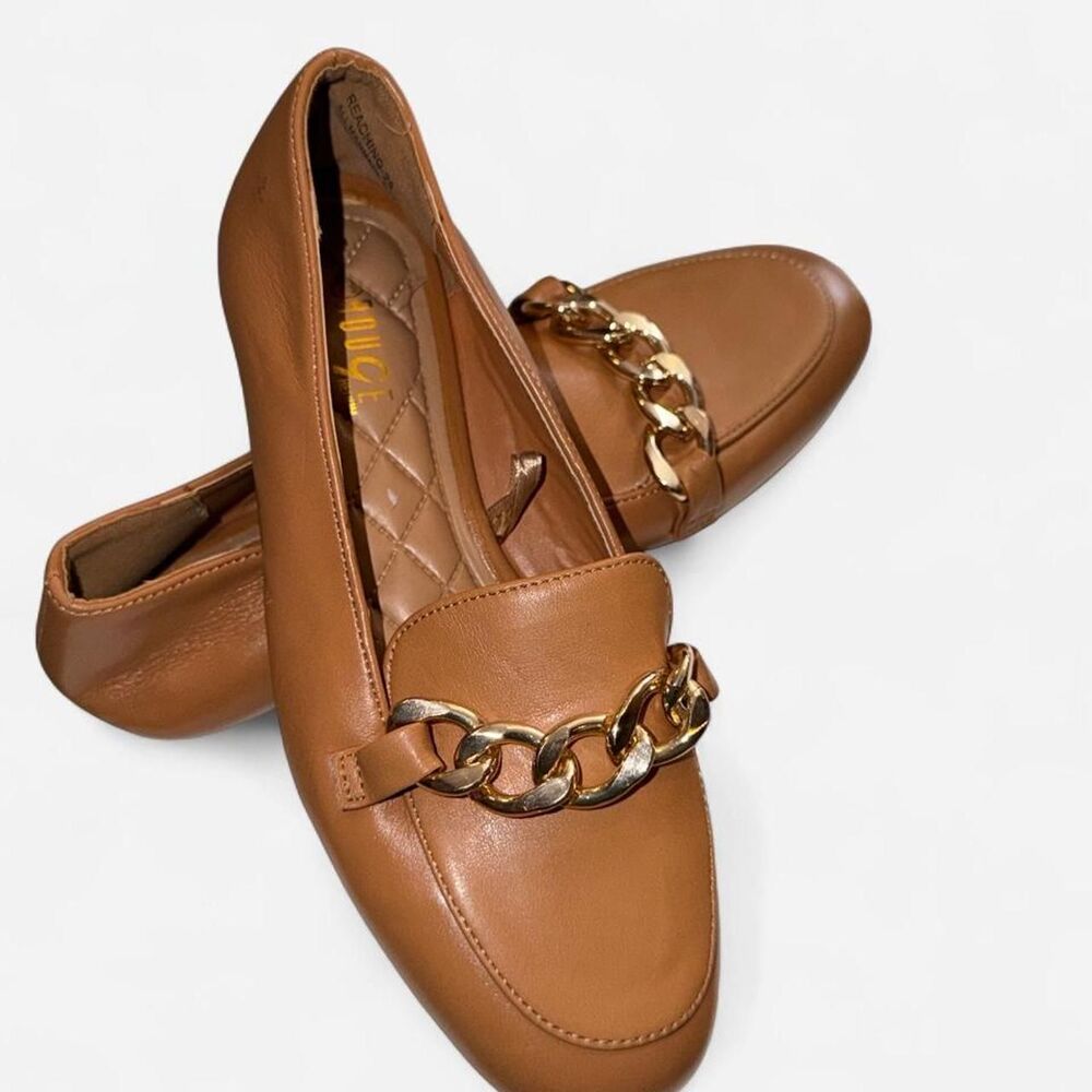Unbranded Women's Tan and Brown Loafers